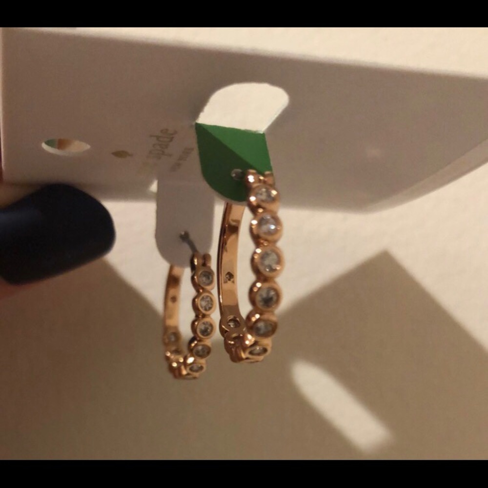 Kate Spade Hoop Earrings - Picture 2 of 2